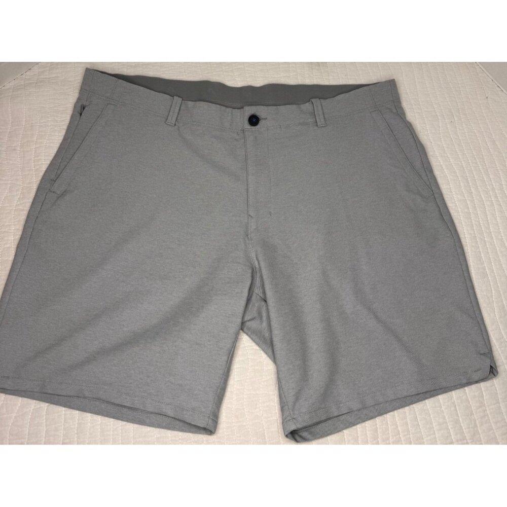 Tommy Bahama Mens Gray Flat-Front Shorts SZ 40 Casual Golf